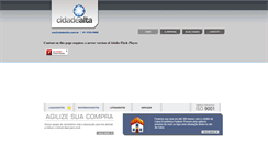 Desktop Screenshot of cidadealta.com.br