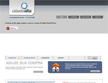 Tablet Screenshot of cidadealta.com.br